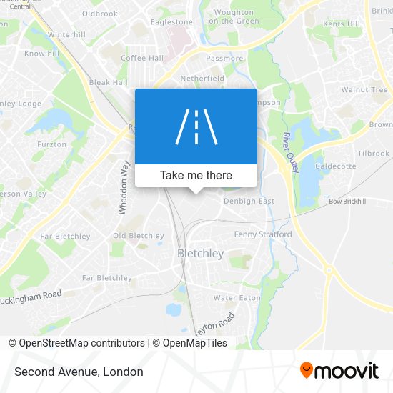 Second Avenue map