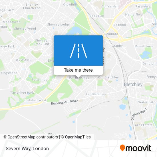 Severn Way map