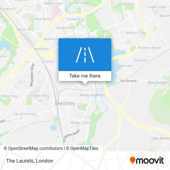 The Laurels map