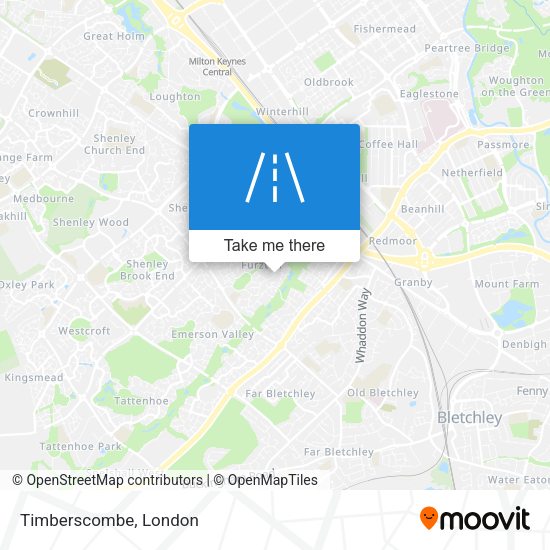 Timberscombe map