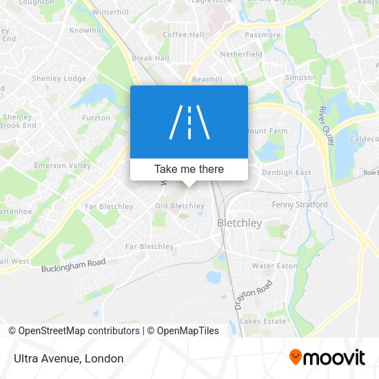 Ultra Avenue map