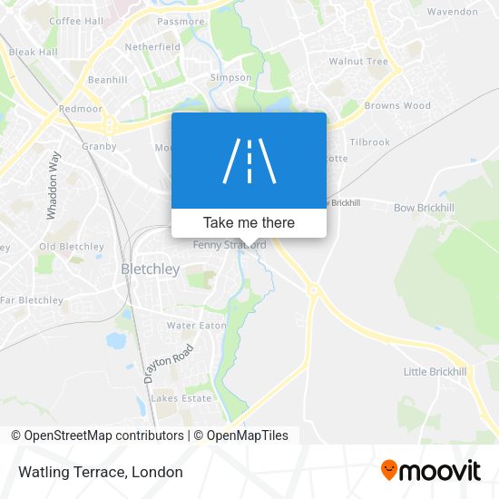 Watling Terrace map