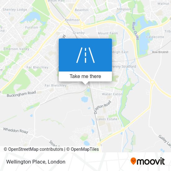 Wellington Place map