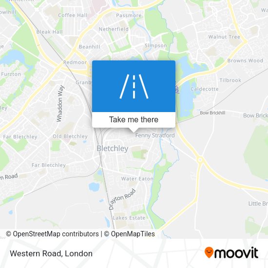 Western Road map