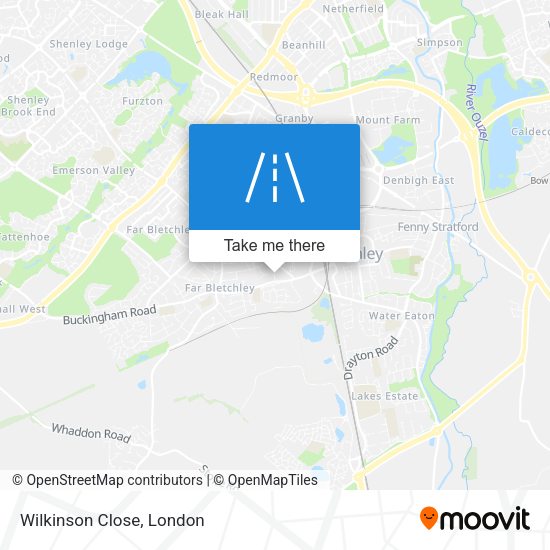 Wilkinson Close map