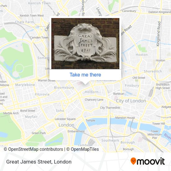 Great James Street map