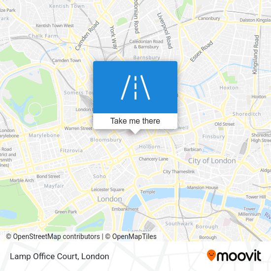 Lamp Office Court map