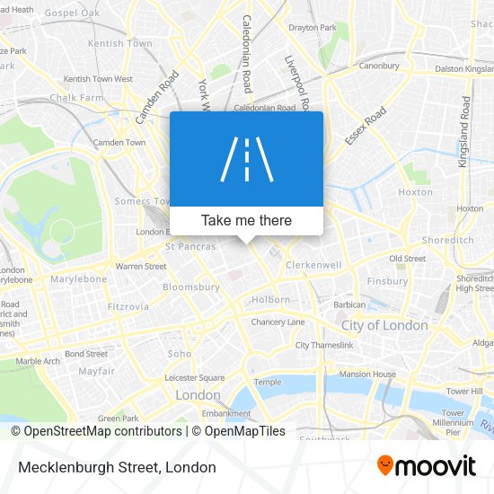Mecklenburgh Street map