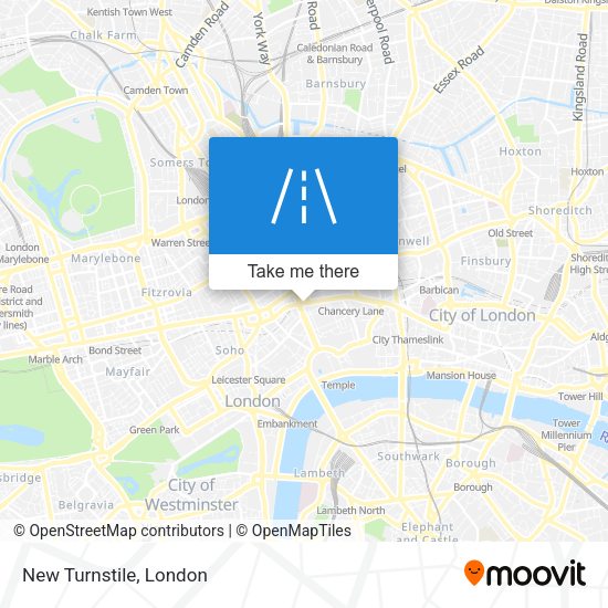 New Turnstile map