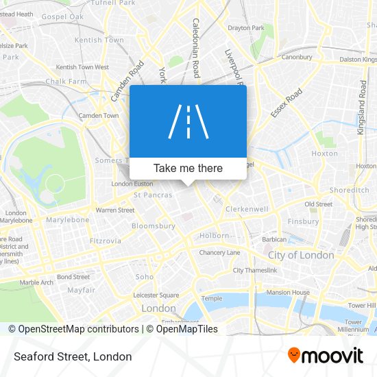 Seaford Street map