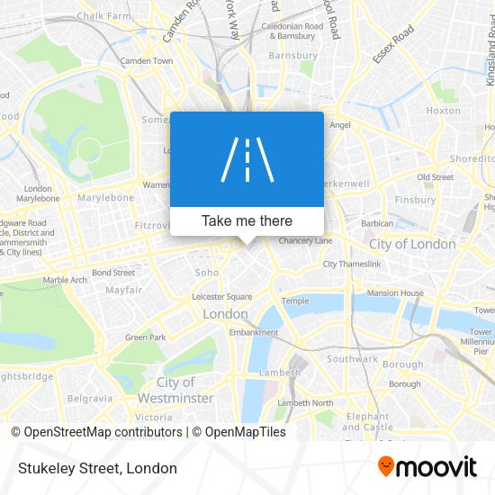 Stukeley Street map
