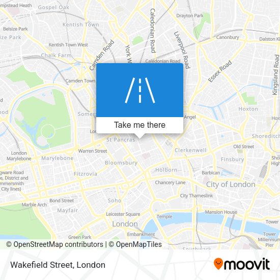 Wakefield Street map