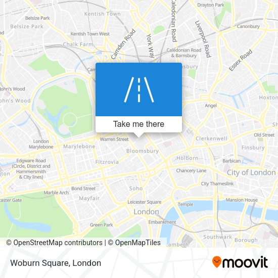 Woburn Square map