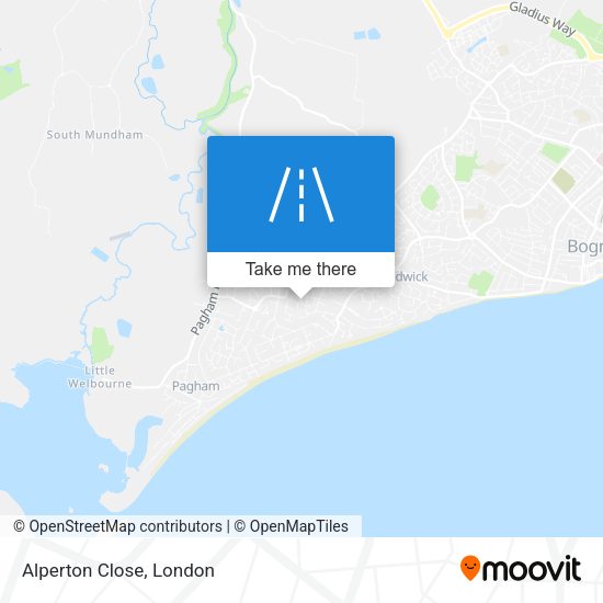 Alperton Close map