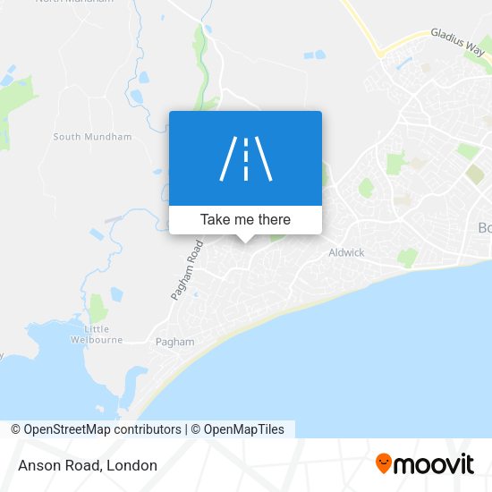 Anson Road map