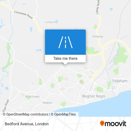 Bedford Avenue map