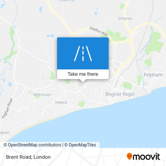 Brent Road map