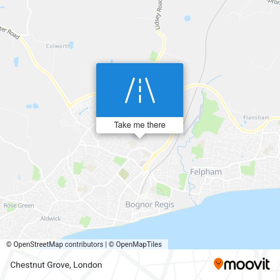 Chestnut Grove map