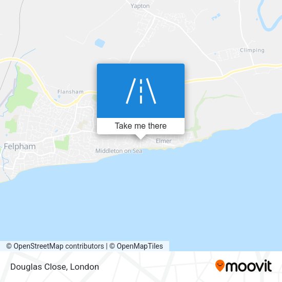 Douglas Close map