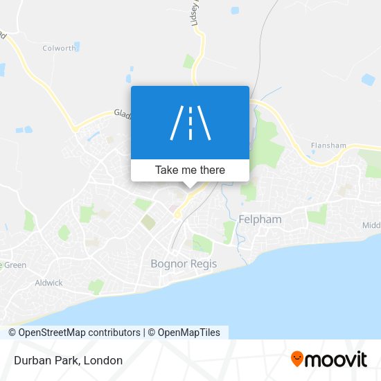 Durban Park map