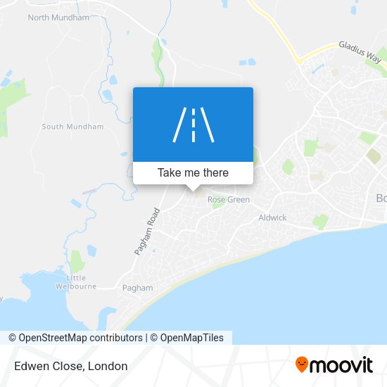 Edwen Close map