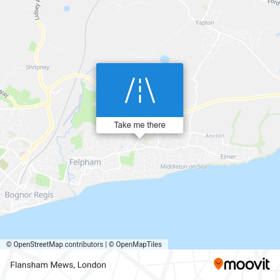 Flansham Mews map