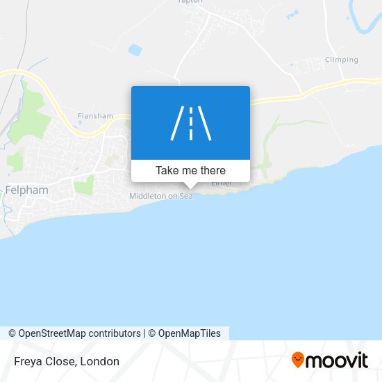 Freya Close map