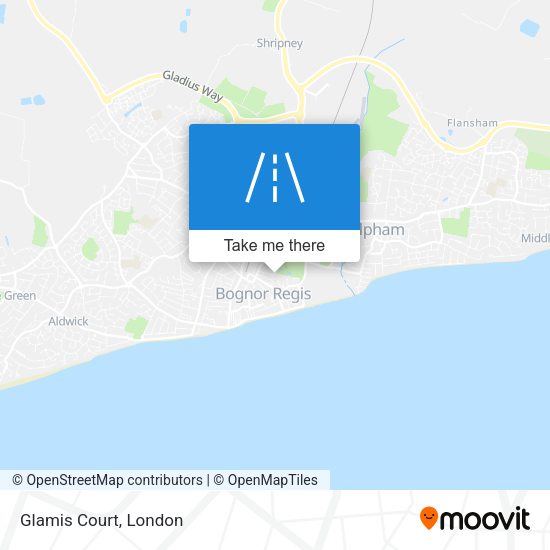 Glamis Court map
