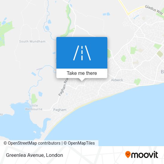 Greenlea Avenue map