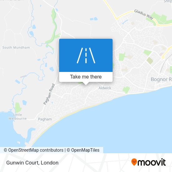 Gunwin Court map