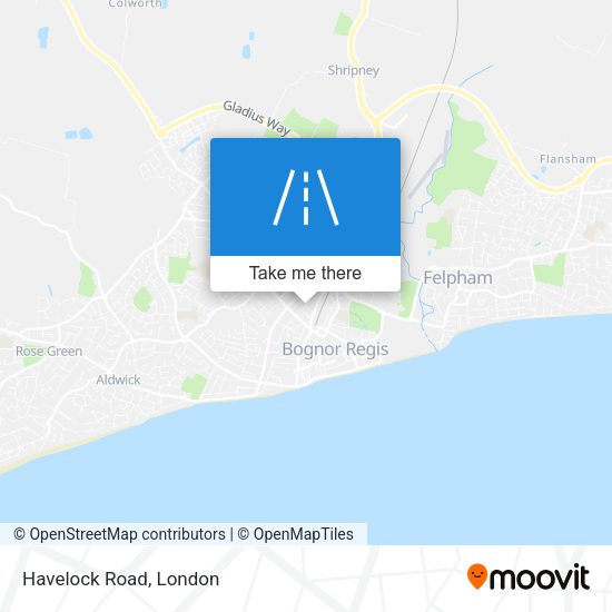 Havelock Road map