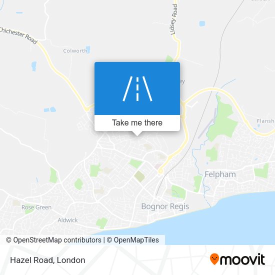 Hazel Road map