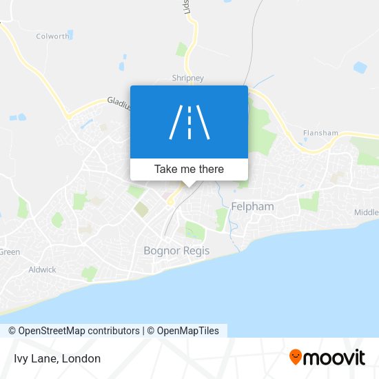 Ivy Lane map