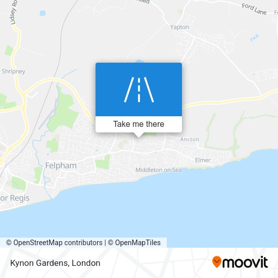 Kynon Gardens map