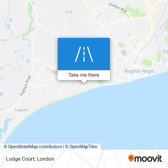 Lodge Court map