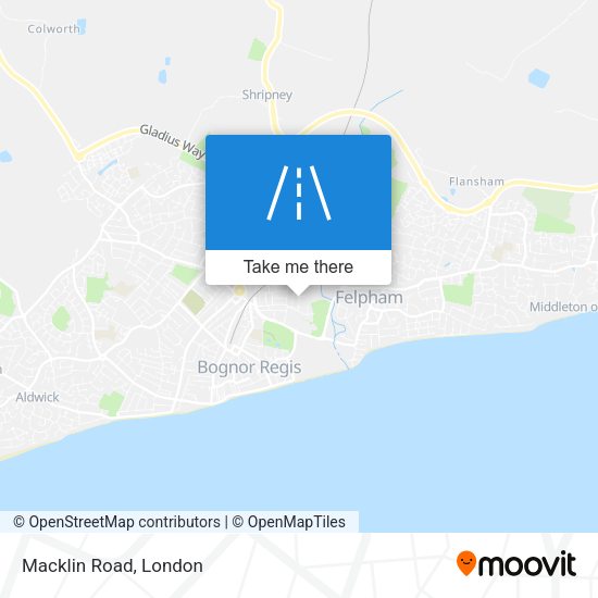 Macklin Road map