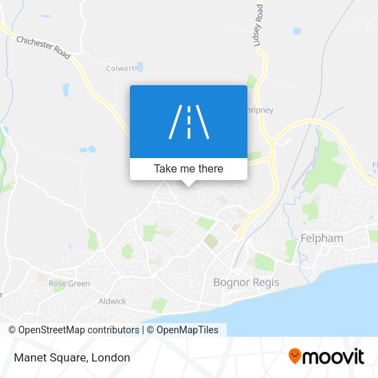 Manet Square map