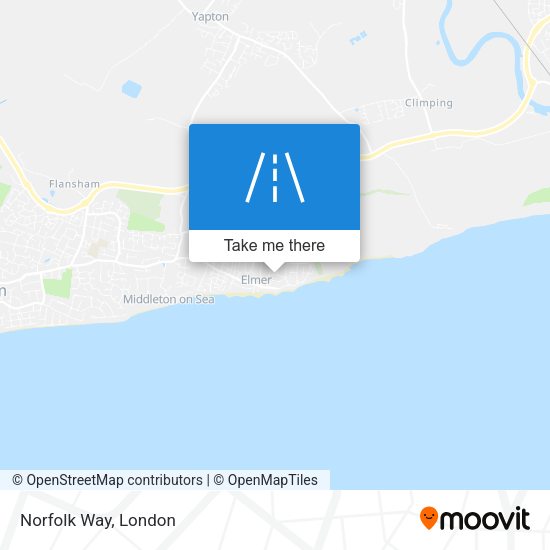 Norfolk Way map