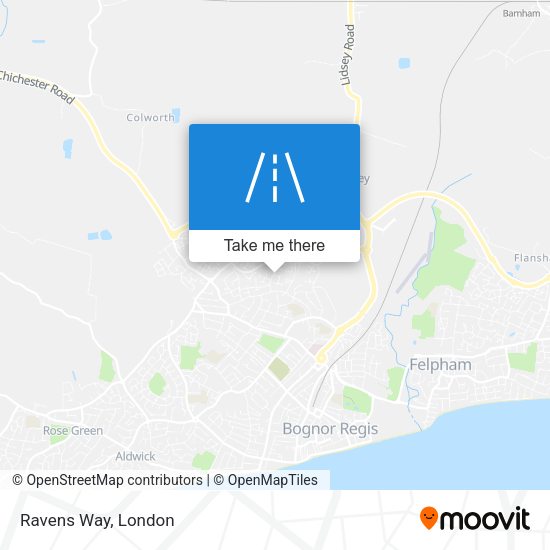 Ravens Way map