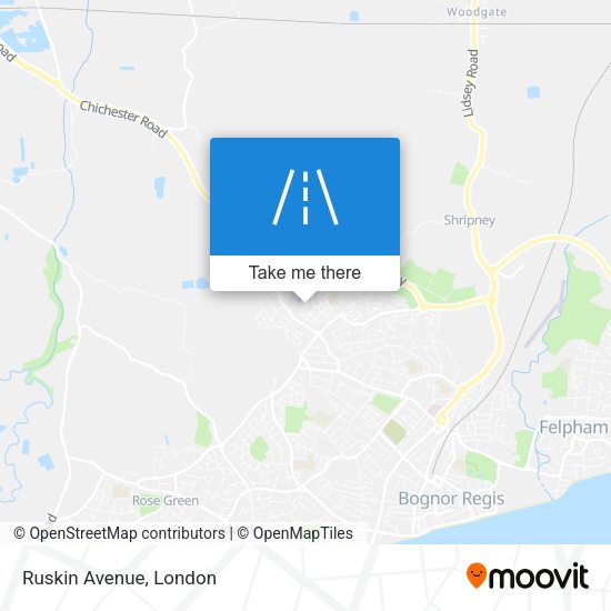 Ruskin Avenue map