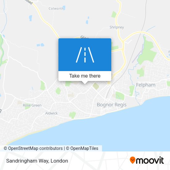 Sandringham Way map