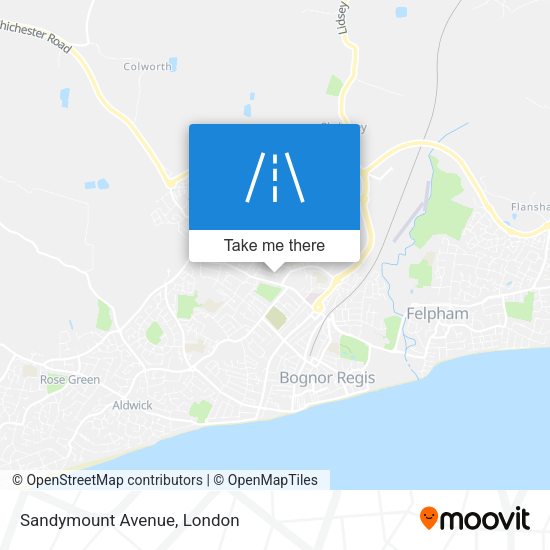 Sandymount Avenue map