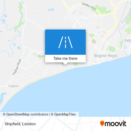 Shipfield map