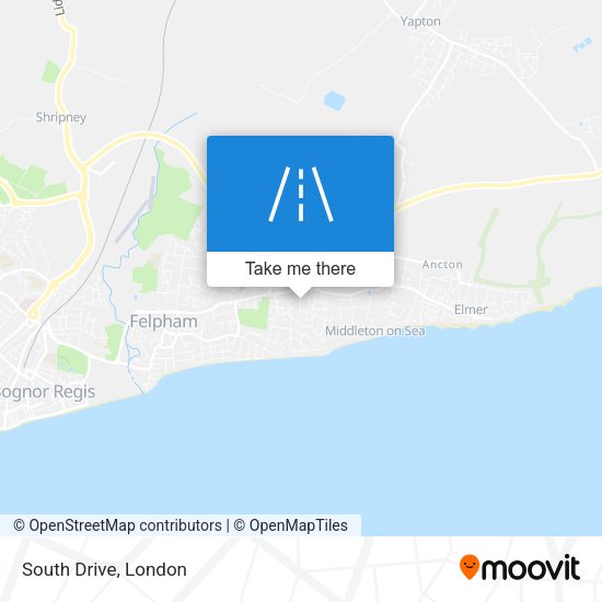 South Drive map