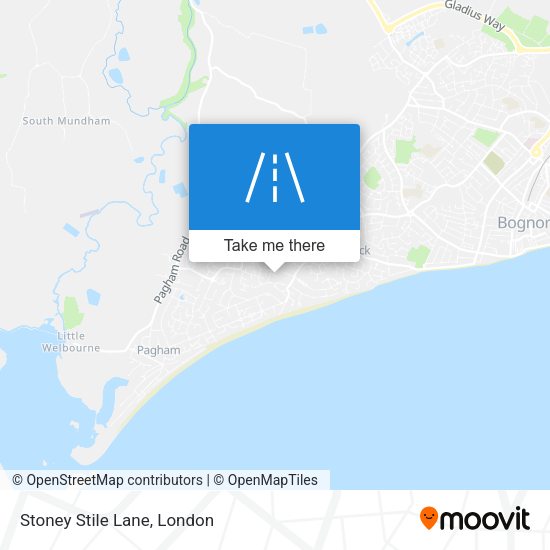 Stoney Stile Lane map