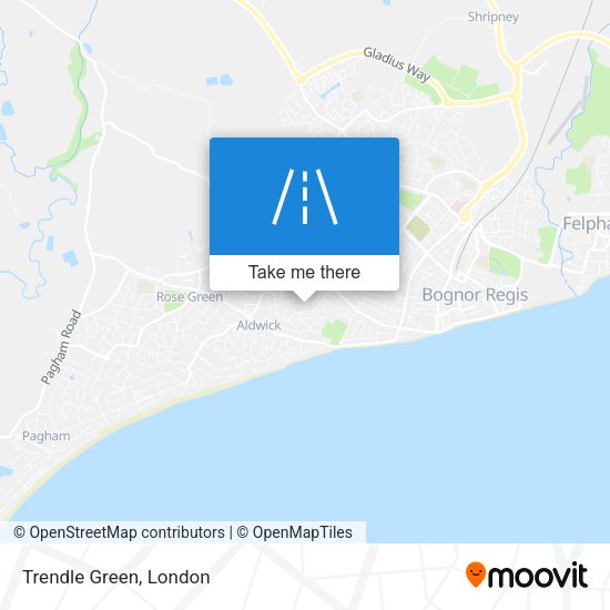 Trendle Green map