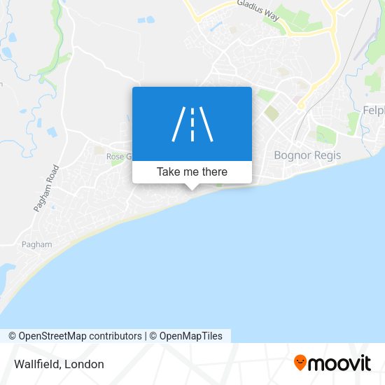Wallfield map