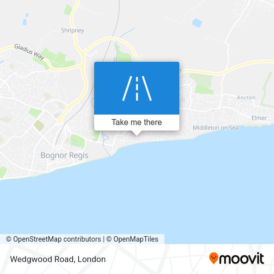 Wedgwood Road map