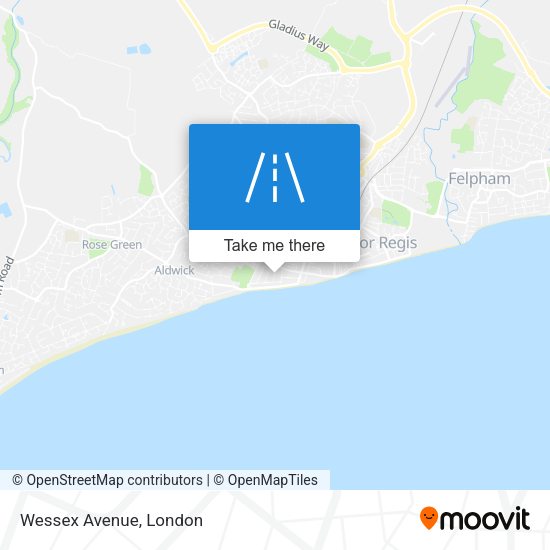 Wessex Avenue map
