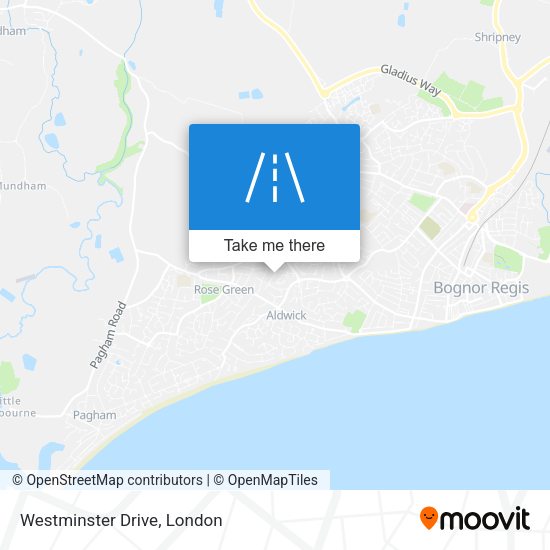 Westminster Drive map